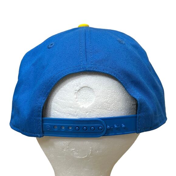 47 Brand Captain MLB Boston Red Sox JetBlue Flat Bill Cap NWT OSFA Blue Yellow - Picture 5 of 10